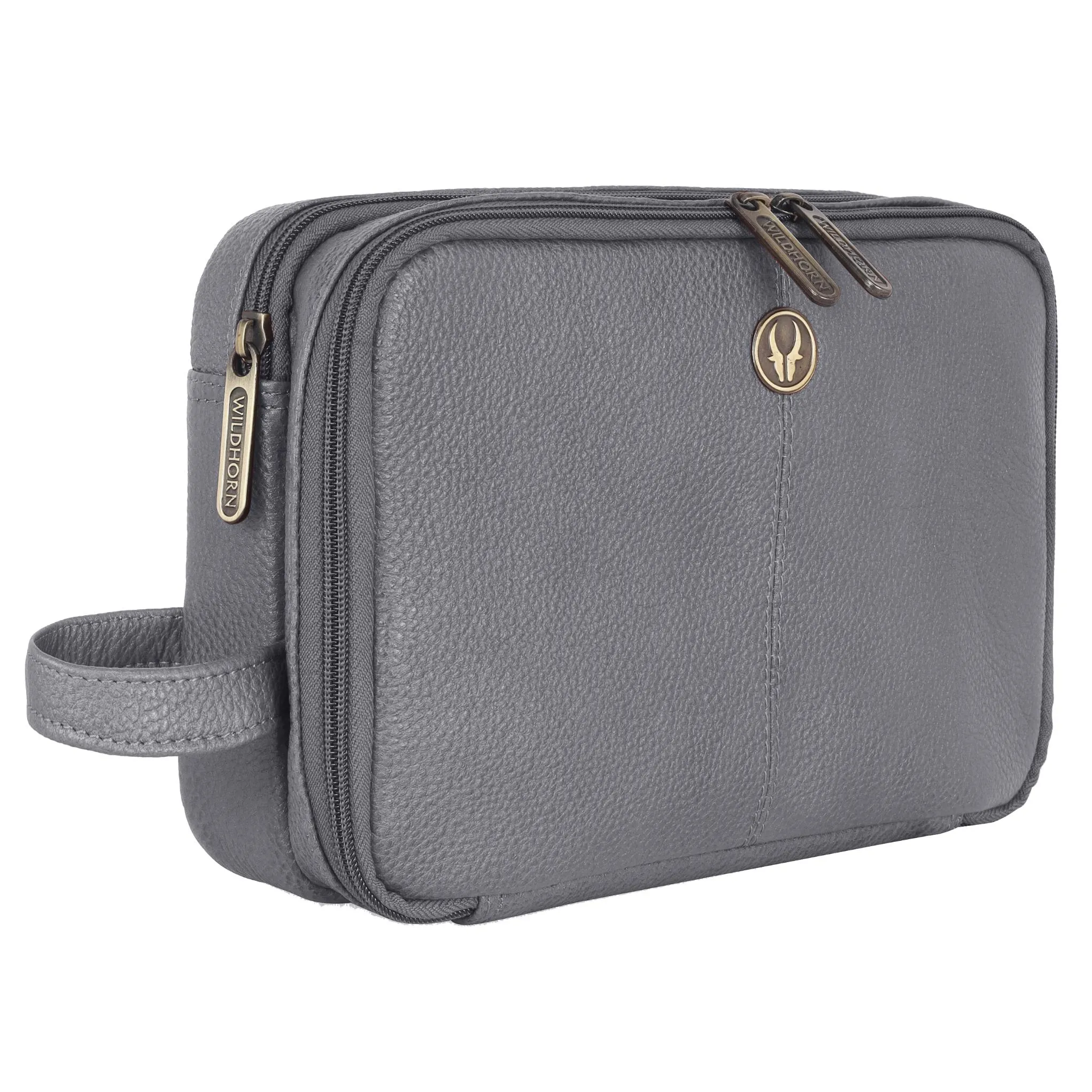 VANCOUVER Leather Toiletry Bag For Men & Women