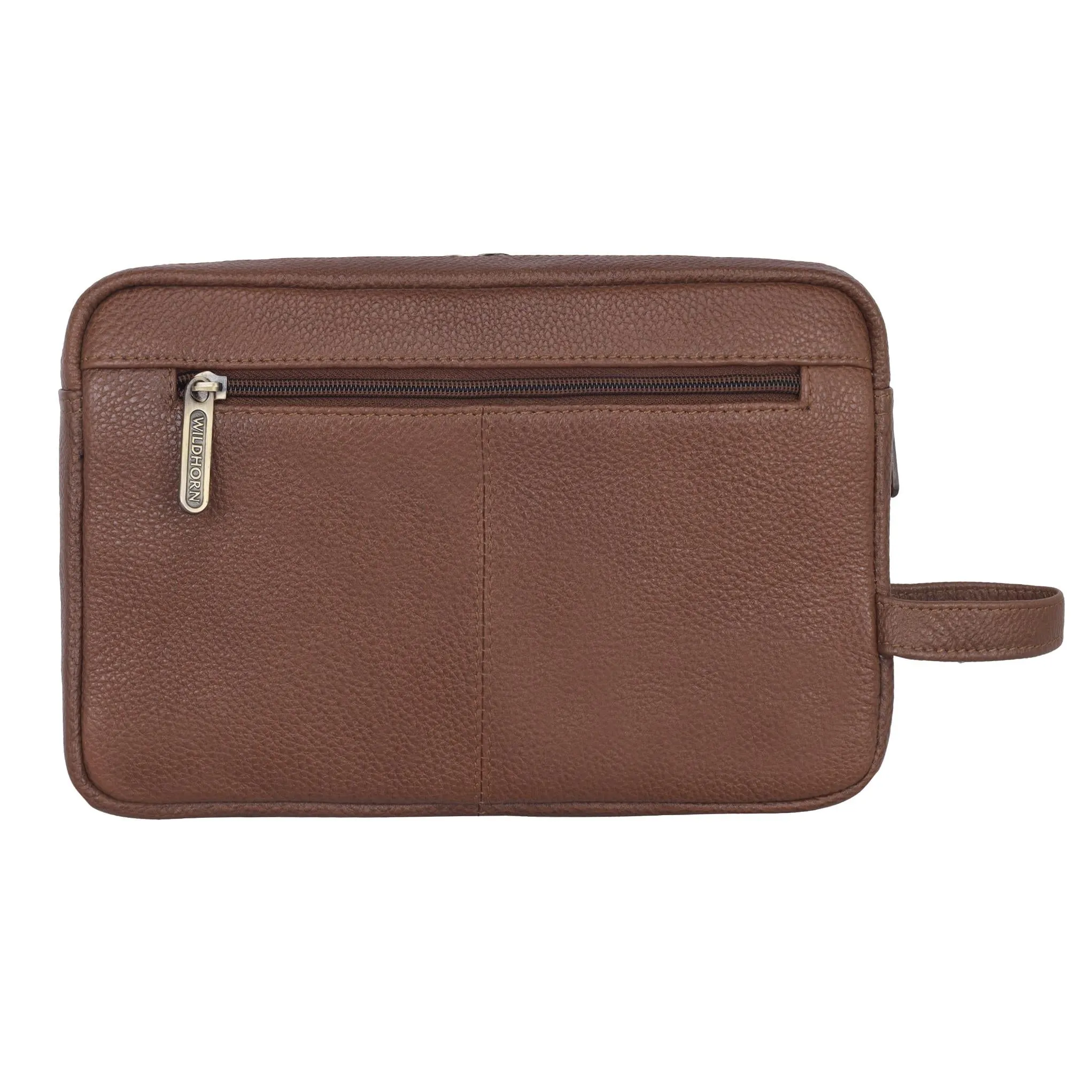 VANCOUVER Leather Toiletry Bag For Men & Women