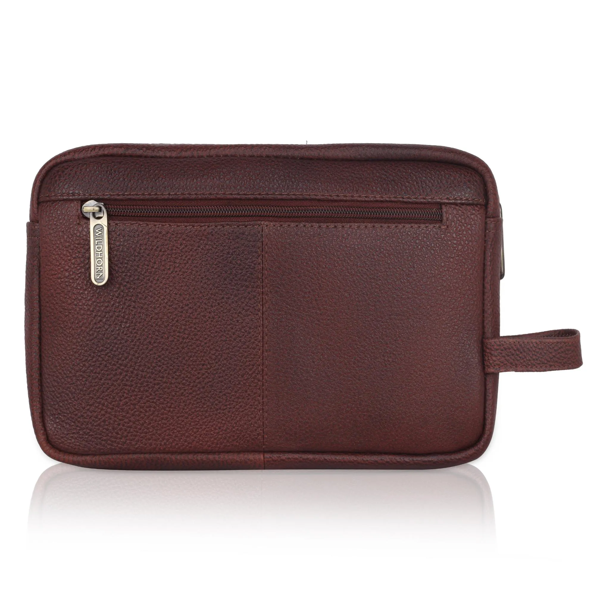 VANCOUVER Leather Toiletry Bag For Men & Women