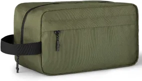 Vorspack Toiletry Bag Hanging Dopp Kit for Men Water Resistant Shaving Bag with Large Capacity for Travel - Army Green