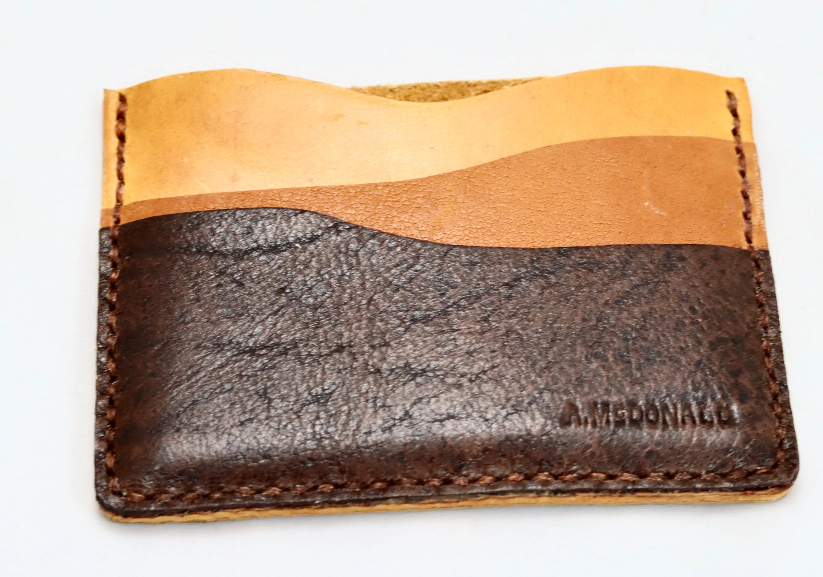 Wallet  | 3 slot | horse and calf