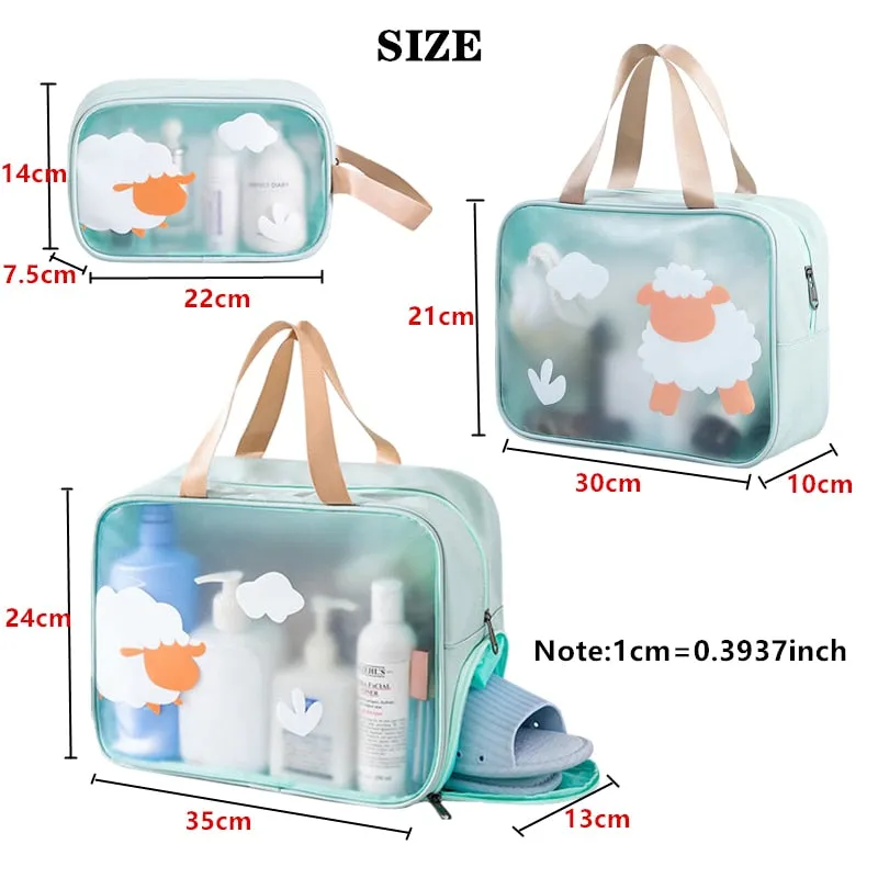 Waterproof Cosmetic Organizer Travel Bag