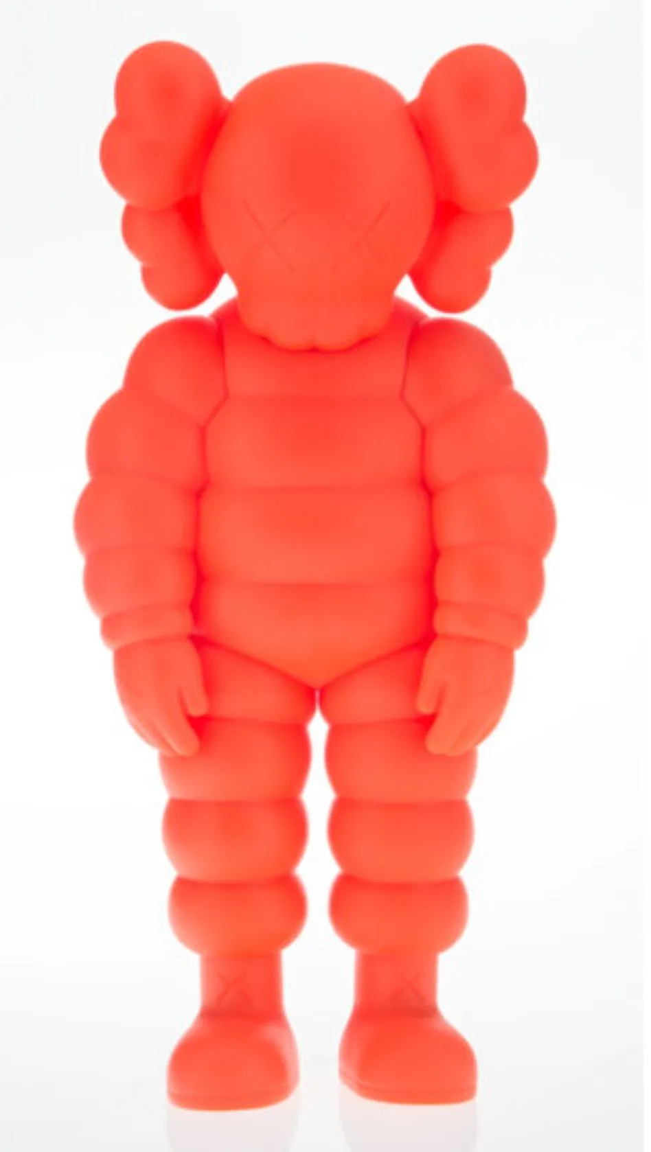 What Party Figure Orange Fine Art Toy by Kaws- Brian Donnelly