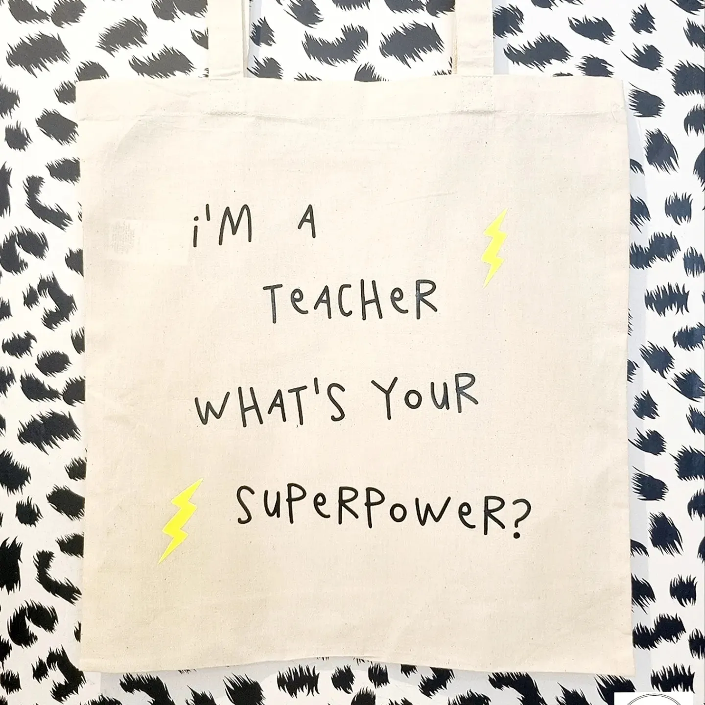 'What's Your Superpower?' Reuseable Tote Bag