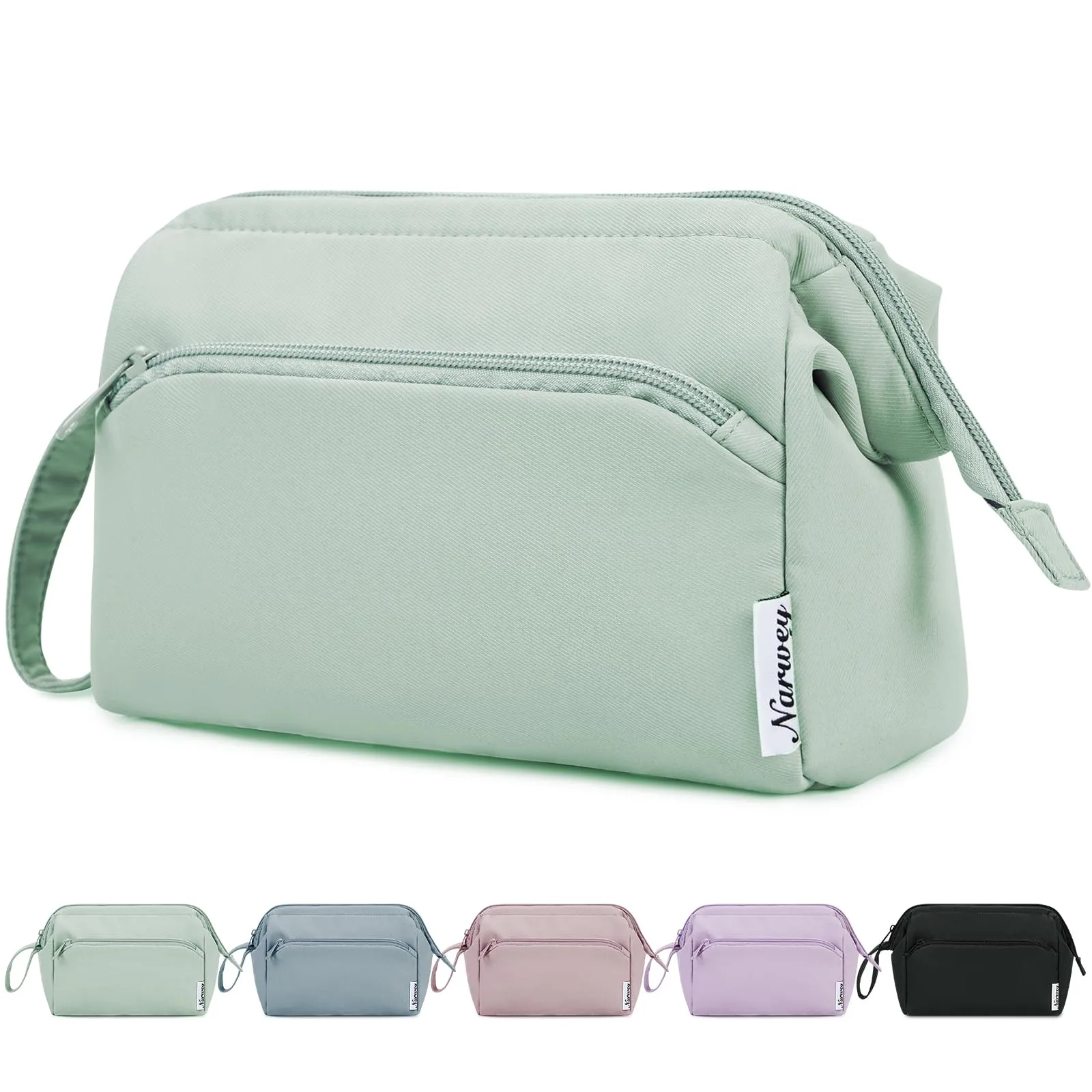 Wide-open Toiletry Make up Bag