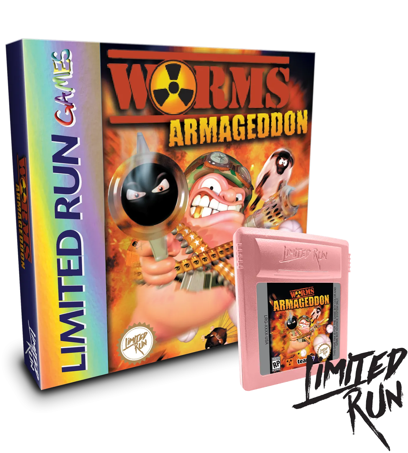 Worms Armageddon (GBC) Gameboy Color Limited Run