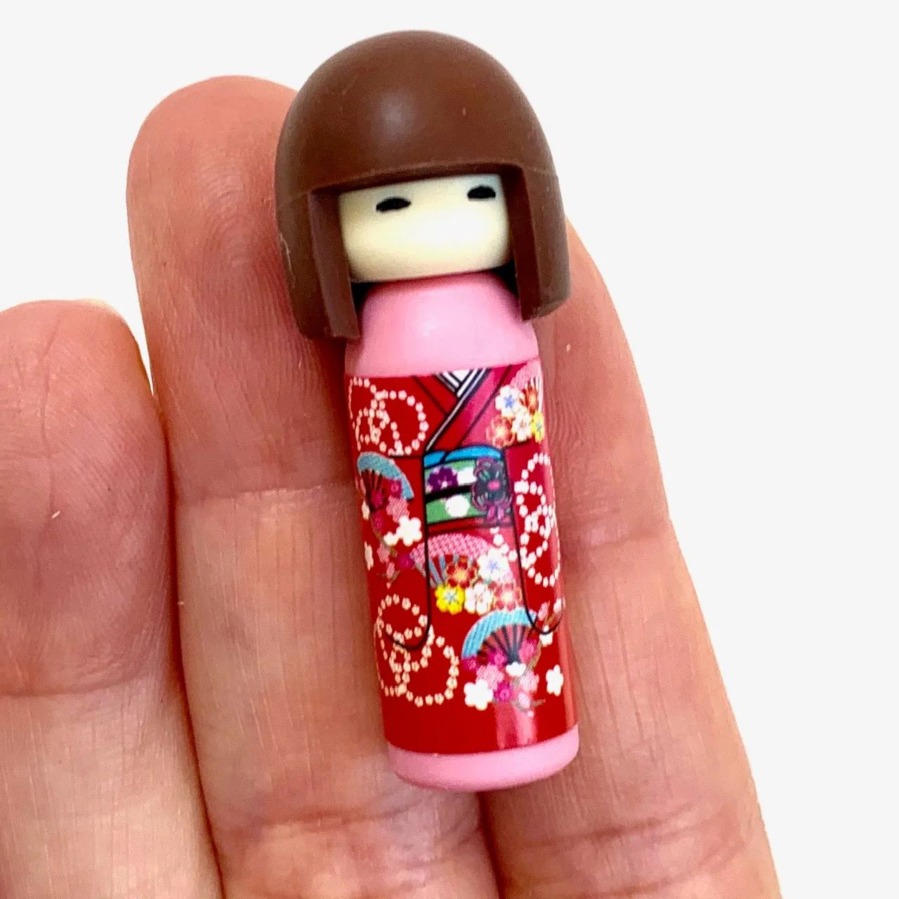 X 380031 Iwako Kokeshi Japanese Doll Eraser-DISCONTINUED