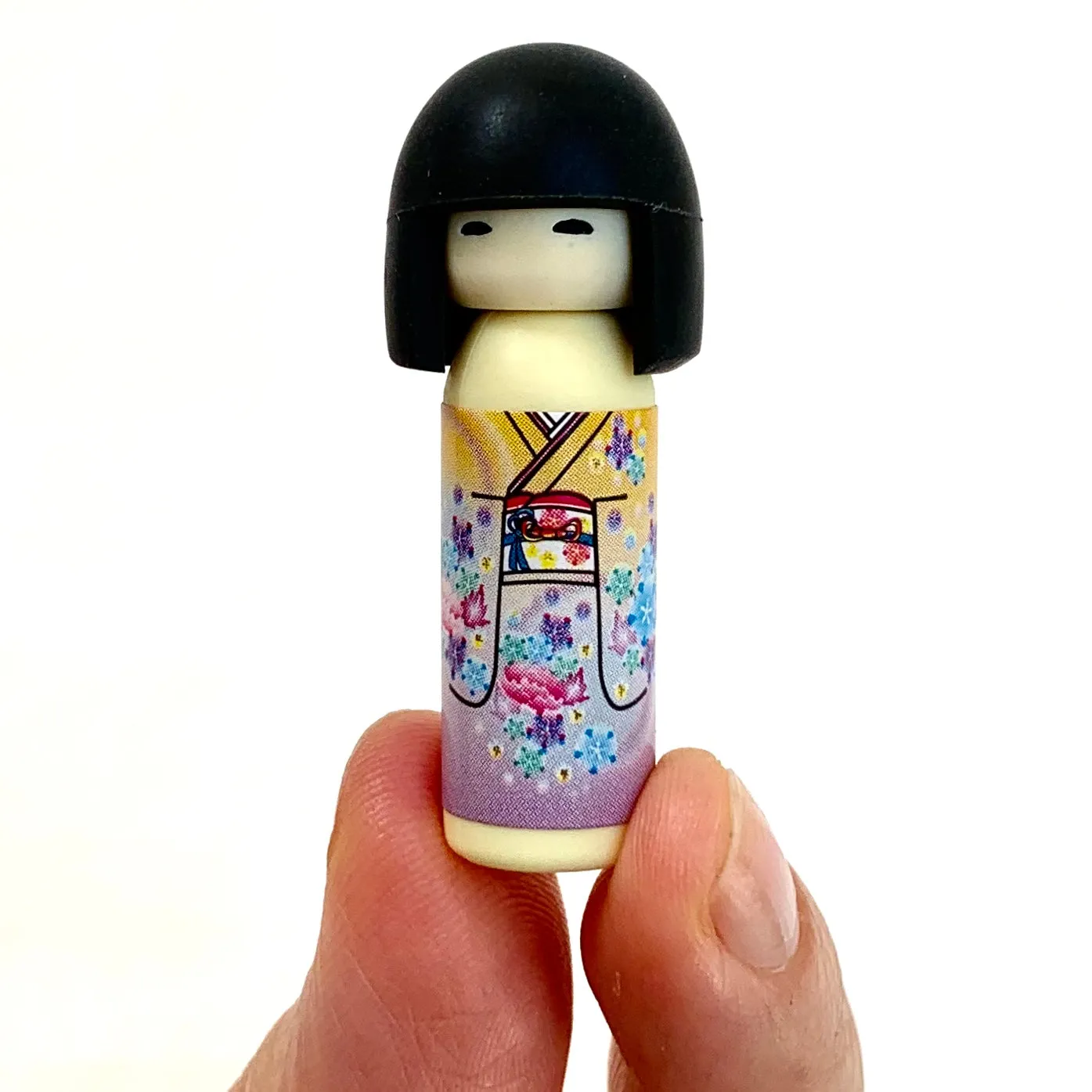 X 380031 Iwako Kokeshi Japanese Doll Eraser-DISCONTINUED