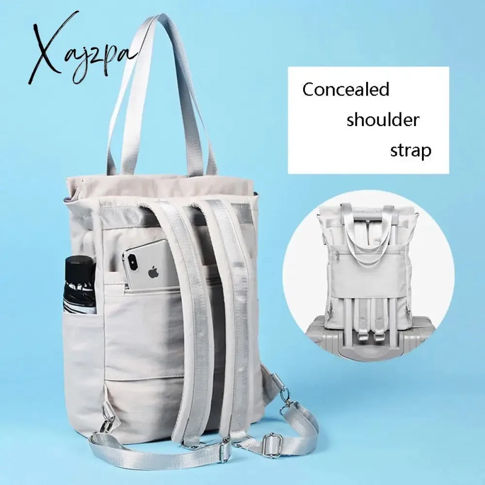 Xajzpa - Fashion Women Shoulder Bag For Laptop Waterproof Oxford Cloth Notebook Backpack 15.6 Inch Laptop Backpack Girl Schoolbag