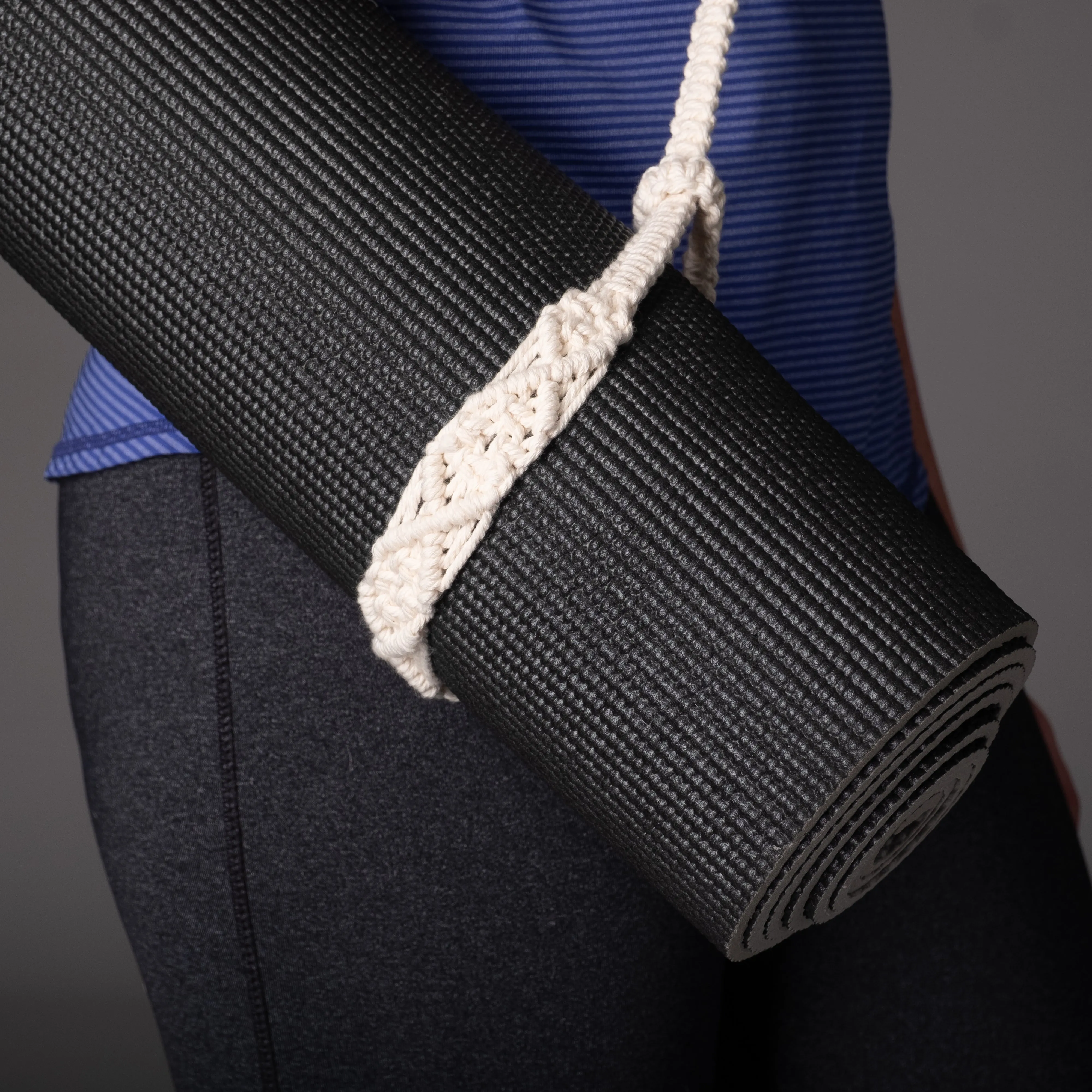 Yoga Mat Macrame Sling Strap