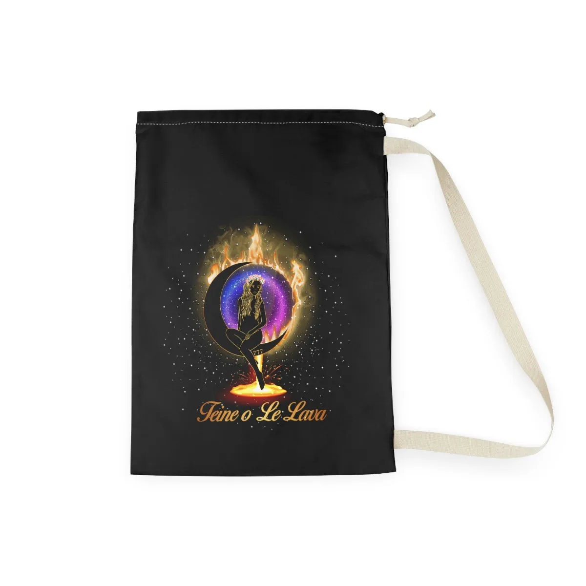 Yoga Spiritual Meditation Laundry Bag -  Luck 777 Angel Number